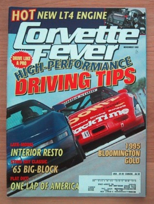 CORVETTE FEVER 1995 NOV - '94 LT1, L-78, LT4, GOLD '95, INTERIORS, '65 CLASSIC